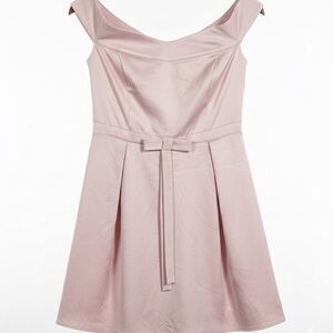Michele Strapless Blush Dress
